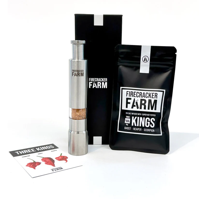 Firecracker Farm Three Kings Hot Salt